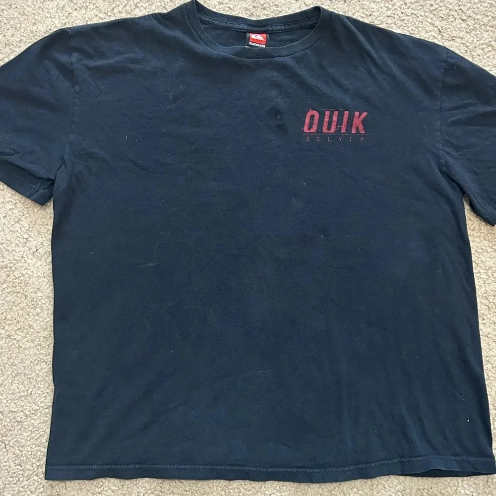 Vintage Y2K Men’s XL Quiksilver Crewneck T Shirt - Picture 8 of 8